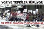 SON DERS ZİLİ ÇALMAYINCA EYLEME KATILAMADILAR