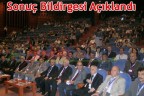 SONUÇ BİLDİRGESİ AÇIKLANDI