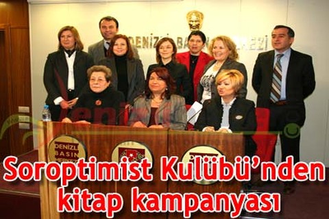 Soroptimist Kulübü’nden kitap kampanyası