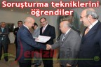Soruşturma tekniklerini öğrendiler