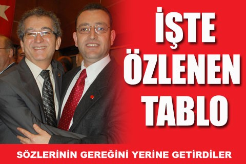 SÖZLERİNİN GEREĞİNİ YERİNE GETİRDİLER