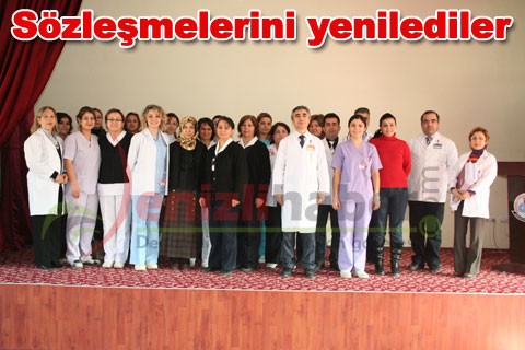 Sözleşmelerini yenilediler