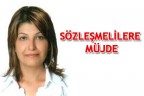 Sözleşmelilere müjde