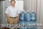 Su tasarrufuna, su ödülü