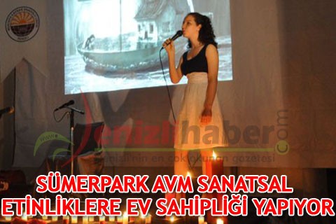 SÜMERPARK AVM SANATSAL ETİNLİKLERE EV SAHİPLİĞİ YAPIYOR