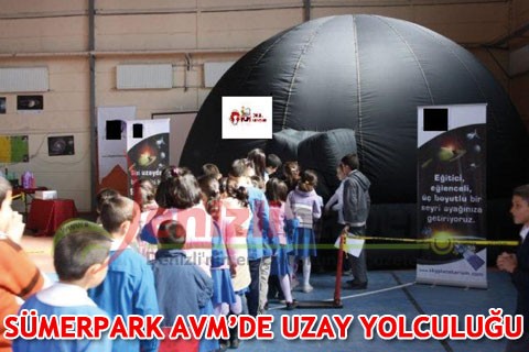 SÜMERPARK AVM’DE UZAY YOLCULUĞU
