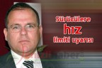 Sürücülere hız limiti uyarısı
