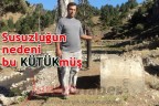 Susuzluğun nedeni bu KÜTÜKmüş