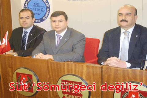 Süt ‘Sömürgeci değiliz”