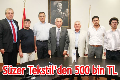 Süzer Tekstil’den 500 bin TL