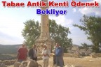 Tabae Antik Kenti Ödenek Bekliyor