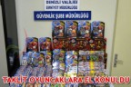 TAKLİT OYUNCAKLARA EL KONULDU