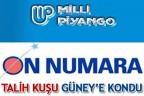 Talih kuşu Güney’e kondu