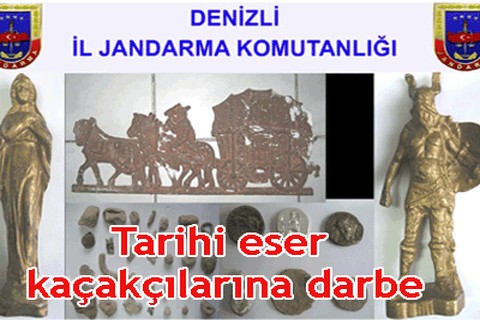Tarihi eser kaçakçılarına darbe