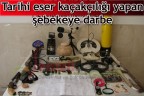 Tarihi eser kaçakçılığı yapan şebekeye darbe
