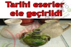 Tarihi eserler ele geçirildi