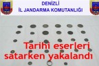 Tarihi eserleri satarken yakalandı