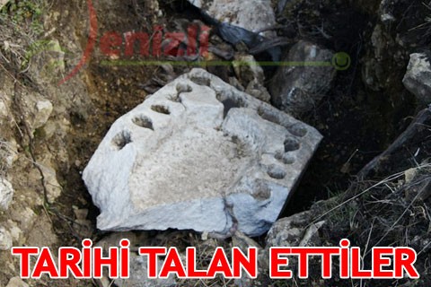 TARİHİ TALAN ETTİLER
