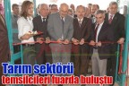 Tarım sektörü temsilcileri fuarda buluştu