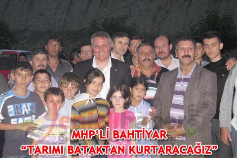 “TARIMI BATAKTAN KURTARACAĞIZ”