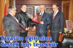 Tavas’ın eğitimine destek için teşekkür
