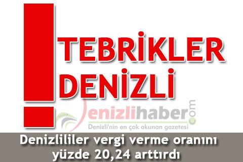 TEBRİKLER DENİZLİ!