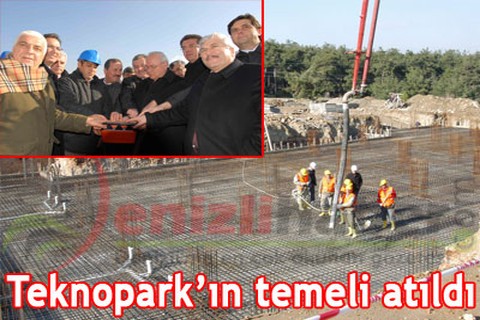 Teknopark’ın temeli atıldı