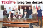 TEKSİF’e İsveç’ten destek