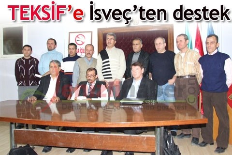 TEKSİF’e İsveç’ten destek