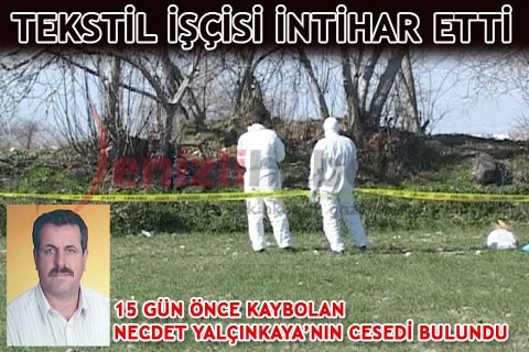 Tekstil işçisi intihar etti