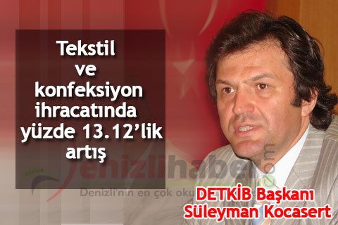 Tekstil ve konfeksiyon ihracatında yüzde 13.12’lik artış