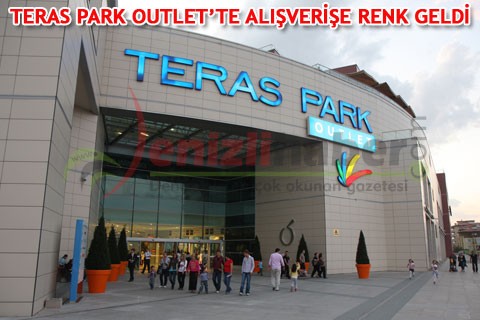 TERAS PARK OUTLET’TE ALIŞVERİŞE RENK GELDİ