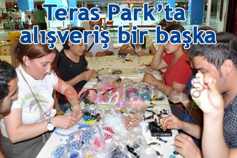 Teras Park’ta alışveriş bir başka
