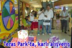 Teras Park’ta, karlı alışveriş