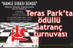 Teras Park’ta satranç turnuvası