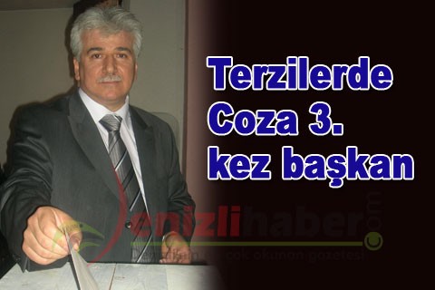 Terzilerde Coza 3. kez başkan