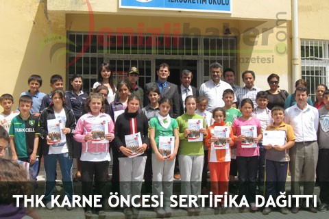 THK KARNE ÖNCESİ SERTİFİKA DAĞITTI