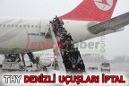 THY DENİZLİ UÇUŞLARI İPTAL