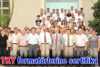 TKY formatörlerine sertifika