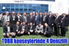 TOBB konseylerinde 4 Denizlili