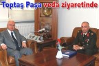 Toptaş Paşa veda ziyaretinde