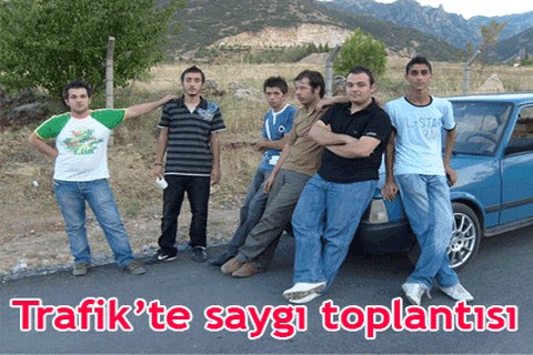 Trafikte saygı toplantısı