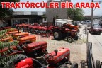 Traktörcüler bir arada