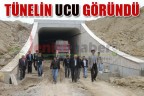 TÜNELİN UCU GÖRÜNDÜ