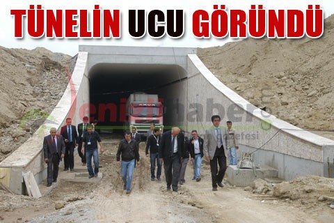 TÜNELİN UCU GÖRÜNDÜ