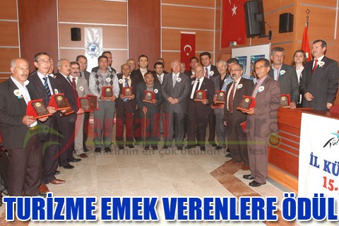 TURİZME EMEK VERENLERE ÖDÜL