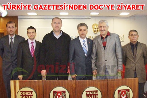 TÜRKİYE GAZETESİ’NDEN DGC’YE ZİYARET