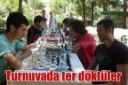 Turnuvada ter döktüler