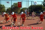 Ücretsiz tenis kursu