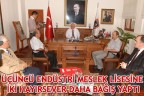 ÜÇÜNCÜ ENDÜSTRİ MESLEK LİSESİNE İKİ HAYIRSEVER DAHA BAĞIŞ YAPTI